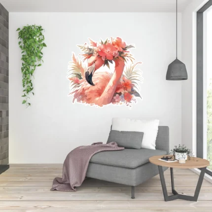 Sticker de perete Flamingo