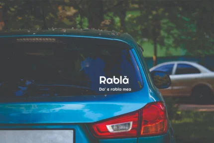 Sticker masina Rabla
