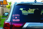 Sticker masina Baby on Board 2