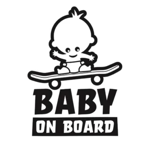 Sticker masina Baby on Board 5