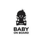 Sticker masina Baby on Board 6