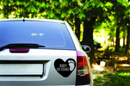 Sticker masina Baby on Board 7