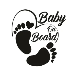 Sticker masina Baby on Board 8