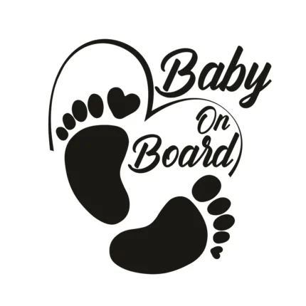Sticker masina Baby on Board 8