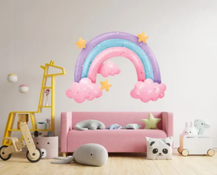 Sticker perete Curcubeu