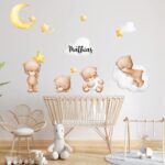 Sticker personalizat copii Ursuleti