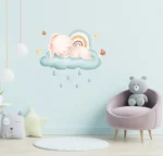 Sticker perete copii Iepuras Somnoros