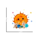 Sticker perete copii Planete