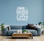 Sticker perete Time