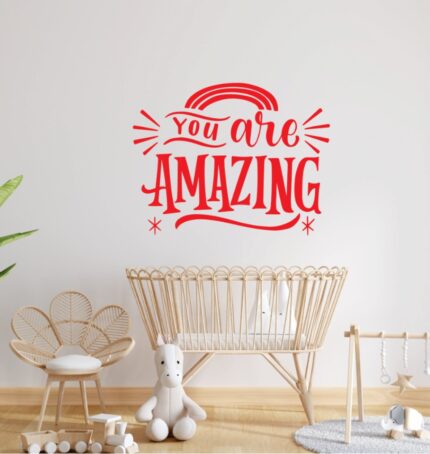 Sticker perete Amazing