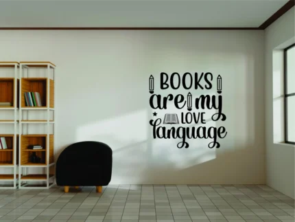 Sticker perete Books