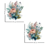 Sticker perete Floral Buchet