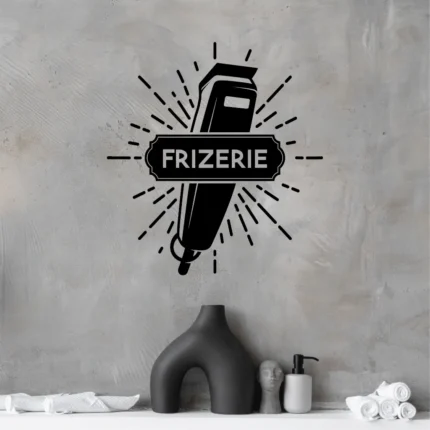 Sticker frizerie 1