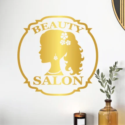 Sticker perete salon Beauty