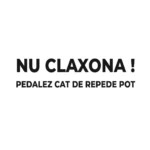 Sticker masina Nu claxona!