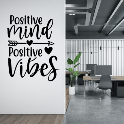 Sticker perete Positive Mind