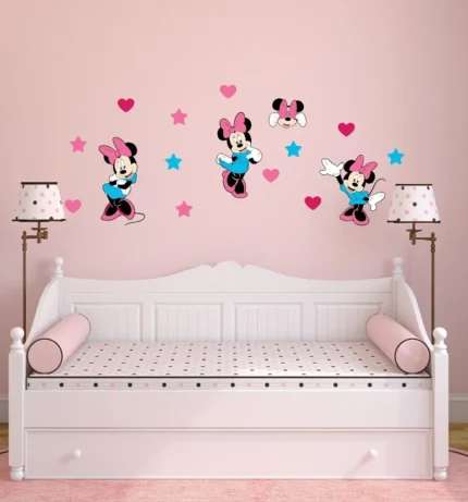 Stickere cu Minnie Mouse