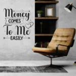 Sticker perete birou Money