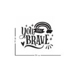 Sticker perete Brave - imagine 6