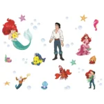 Sticker perete copii Mica Sirena