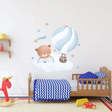 Sticker perete copii Ursulet Bleu