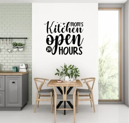 Sticker bucatarie Kitchen Open