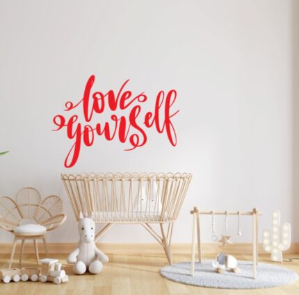 Sticker perete Love Yourself