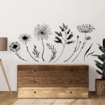 Sticker perete Flori de camp