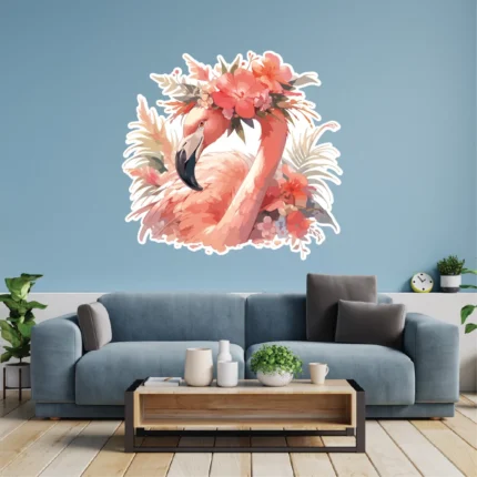 Sticker de perete Flamingo