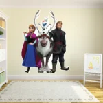 Sticker perete Frozen Ana Kristoff Olaf