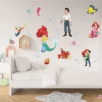 Sticker perete copii Mica Sirena