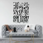 Sticker perete This is us