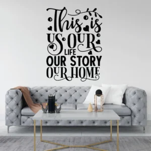 Sticker perete This is us