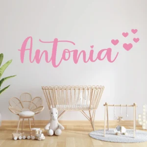 Sticker personalizat cu nume