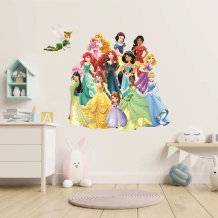 Sticker perete copii printese Disney 2