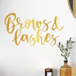 Sticker salon Brows and Lashes
