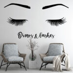 sticker salon Brows and Lashes 2