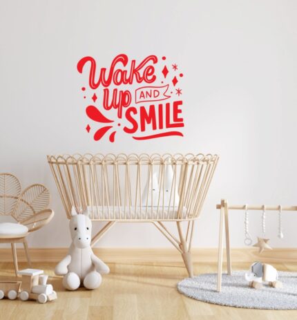 Sticker perete Wake up