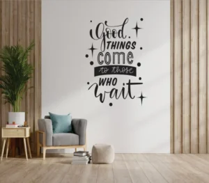 Sticker perete Good Things