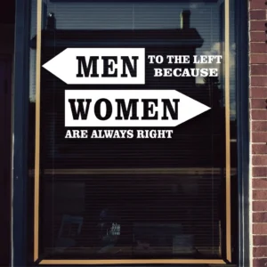 Sticker toaleta Mrs Right