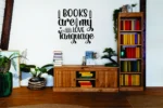 Sticker perete Books