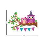 Sticker perete Bufnitele Vesele