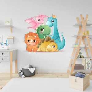 Sticker perete Dinozauri