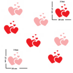 Sticker inimioare - imagine 4