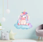 Sticker perete copii Unicorn