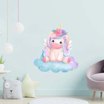 Sticker perete copii Unicorn