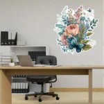 Sticker perete Floral Buchet