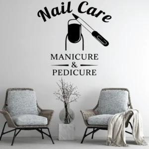 Sticker salon Beauty Nail