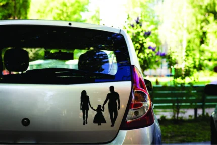 Sticker masina Family 3