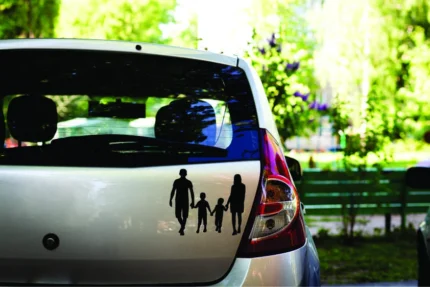 Sticker masina Family 1